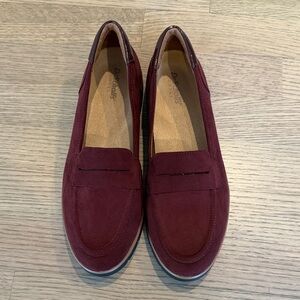 Dr. Scholl's Women's Deep Red Loafers- NEW! Never worn.